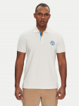 Napapijri Polo s&auml;rk E-Clanis NP0A4ID3N1A1 Valge Regular Fit M