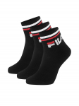 Fila L&uuml;hikesed sokid F9398-AW24 (3-pack) Must
