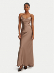 Bardot &Otilde;htune kleit Monroe Cowl Neck Maxi 59709DB3 Pruun Regular Fit 12