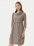 Joseph Ribkoff Igap&auml;evane kleit 173444F25 Khakiv&auml;rviline Regular Fit 34