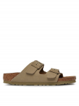 Birkenstock Pl&auml;tud Arizona Birko-Flor 1027697 Khakiv&auml;rviline 37