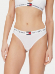 Tommy Hilfiger Stringid UW0UW06039 Valge