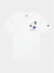 Champion T-s&auml;rk 306373 Valge Regular Fit