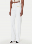 Elisabetta Franchi Teksad PJ-25D-61E2 Valge Regular Fit