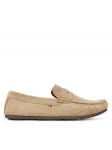 Tommy Hilfiger Mokassiinid Casual Hilfiger Suede Driver FM0FM04998 Beež