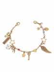 PINKO Ripats Bag Charm 2 AI 25-26 PCPL 105519 A2RJ Kuldne