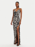 Balmain &Otilde;htune kleit DF0RN195JJ33 Must Regular Fit
