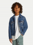 Calvin Klein Jeans Teksajakk IB0IB02505 Tumesinine Regular Fit