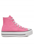 Converse Tennised Chuck Taylor All Star Lift Platform HI A08216C Roosa