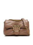 PINKO K&auml;ekott Love Baby Puff C AI 23-24 PLTT 100040 A0F2 Pruun