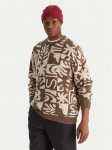 Quiksilver Kampsun Hall City EQYSW03329 Pruun Regular Fit