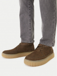 Clarks Saapad Torhill LaceHi 26183474 Khakiv&auml;rviline