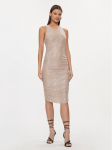 Patrizia Pepe Kokteilikleit 8A1324/J197-B799 Beež Slim Fit