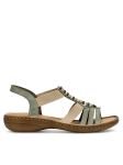 Rieker Sandaalid 60851-52 Roheline