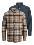 Jack & Jones S&auml;rkide komplekt Blubarkley 12294328 Beež Regular Fit