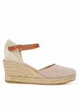 Genuins Espadrillid Carina Velour G106385 Roosa 41