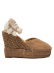 Manebi Espadrillid Hamptons Heart-Shaped Wedge Espadrilles W 1.6 WH Beež 40
