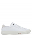 Tommy Hilfiger Tenniskingad Th Hi Vulc Street Stitch FM0FM05645 Valge