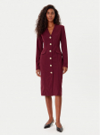 Joseph Ribkoff Kokteilikleit 253072 Bordoopunane Regular Fit