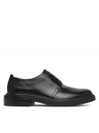 Calvin Klein Poolsaapad Cupped Postman Derby Laceup Lth HM0HM01996 Must