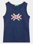 United Colors Of Benetton Top 3I1XCH012 Tumesinine Regular Fit 122