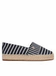 Tommy Hilfiger Espadrillid Th Platform Espadrille Stripes FW0FW09143 Tumesinine 38