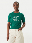 Calvin Klein Jeans Kampsun LV047F356G Roheline Regular Fit