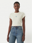 Calvin Klein Jeans T-s&auml;rk LV047F833G Kollane Slim Fit