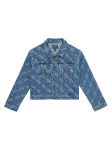Guess Teksajakk J6RL02 D5FM0 Sinine Regular Fit
