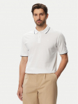 Jack & Jones Polo s&auml;rk Weston 12297755 Valge Regular Fit