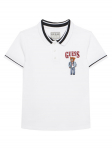 Guess Polo s&auml;rk L6RP01 KBV51 Valge Regular Fit