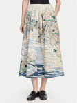 Weekend Max Mara Midiseelik Adepto 2625106011 Beež Regular Fit