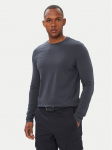 BOSS Pikkade varrukatega T-s&auml;rk TChark 50473286 Tumesinine Regular Fit
