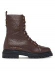 Tommy Hilfiger Saapad Th Emboss Grain Leather Boot FW0FW09553 Pruun