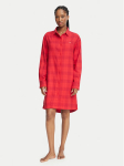 HUGO &Ouml;&ouml;s&auml;rk Flannel Nighty 50570219 Punane Relaxed Fit