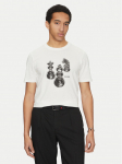 HUGO T-s&auml;rk Dischach 50532918 Ekr&uuml;&uuml;v&auml;rv Regular Fit XL