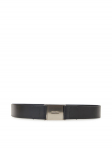 Calvin Klein Naiste p&uuml;ksirihm Logo Plaque Elasticated Belt 3.0 K60K612931 Must 105
