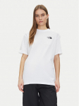 The North Face T-s&auml;rk NF0A87NQFN41 Valge Oversize