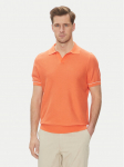 BOSS Polo s&auml;rk H-Jianluca 50537654 Oranž Regular Fit