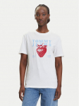 Tommy Jeans T-s&auml;rk Strawberry DW0DW20894 Valge Relaxed Fit