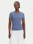 Tommy Jeans T-s&auml;rk Essential DW0DW17383 Sinine Slim Fit XXS