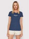 Pepe Jeans T-s&auml;rk New Virgina PL505202 Tumesinine Slim Fit XXS