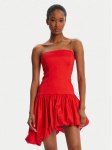 Bardot Kokteilikleit Alyna Straples Mini 59981DB Punane Slim Fit 8
