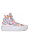 Converse Tossud Chuck Taylor All Star Move Platform Mini Flowers A14968C V&auml;rviline