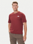 The North Face T-s&auml;rk Redbox NF0A87NP Punane Regular Fit