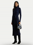 LAUREN RALPH LAUREN Kootud kleit 200980028001 Tumesinine Slim Fit XS
