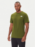 The North Face T-s&auml;rk Redbox NF0A87NP Roheline Regular Fit S