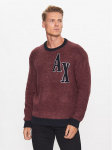Armani Exchange Kampsun 6RZM2B ZM3GZ 14AU Bordoopunane Regular Fit