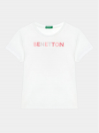 United Colors Of Benetton T-s&auml;rk 3I1XC10H8 Valge Regular Fit