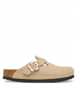 Birkenstock Pl&auml;tud Boston Flower Buckle 1030630 D Beež